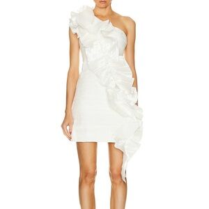 AJE - Adelia Ruffle Mini Dress